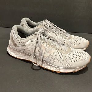 New Balance Fresh Foam Gray and Pink Sneakers Sz 10